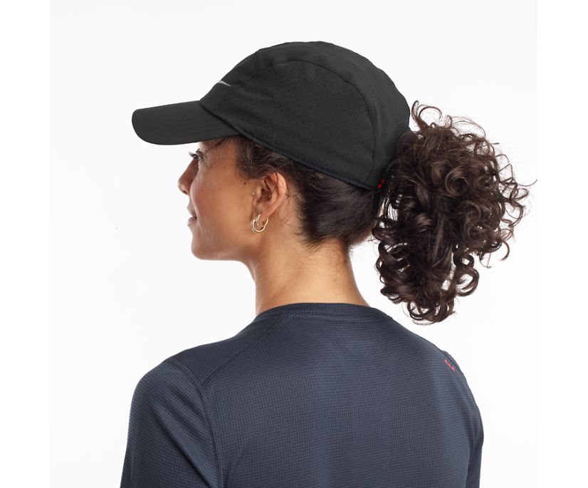 Women's Saucony Outpace Hats Black | Singapore 361VRWD